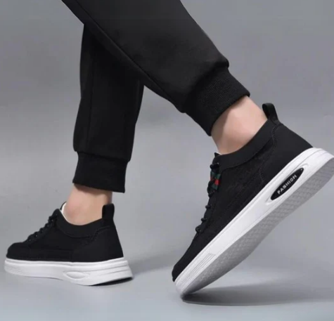 Men’s Casual Street Sneakers | Cushioned Sole with Urban Edge