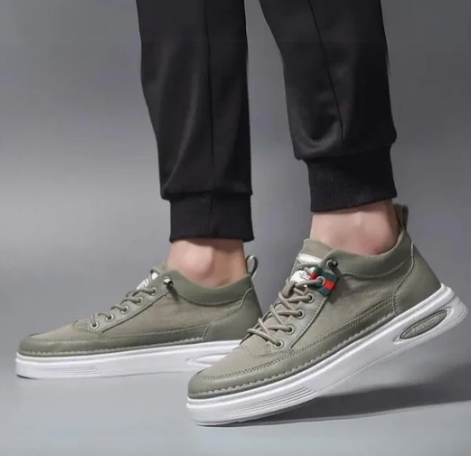 Men’s Casual Street Sneakers | Cushioned Sole with Urban Edge