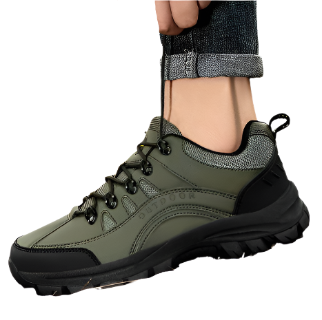Men’s Rugged Hiking Shoes | Trail Runners with Cushioned Sole & Grip Tread