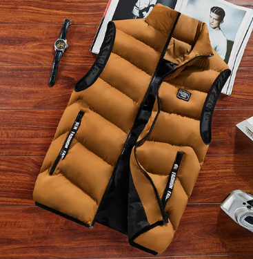 Men’s Hooded Puffer Vest | Lightweight Quilted Outerwear | Zip Pockets & Insulated Core