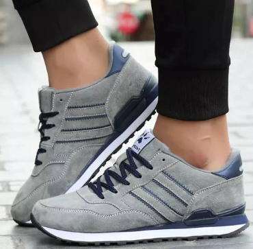 Men’s Retro Runner Sneakers | Lightweight Comfort & Suede Trim | Everyday Street Style