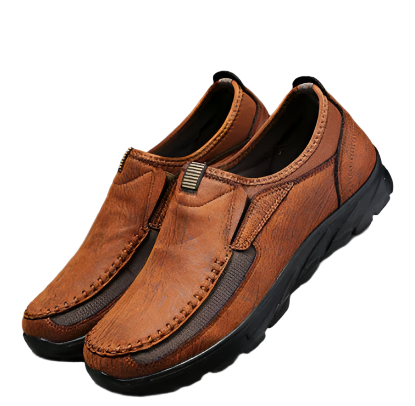 Men’s Slip-On Loafers | Cushioned Sole | Casual Comfort Walking Shoes