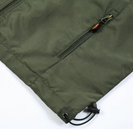 Men’s Lightweight Tactical Jacket | Windbreaker Shell | Utility Zip Pockets