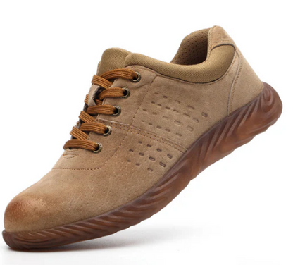 Men's Grey Casual Ankle Boots | Lightweight Lace-Up Chukka Style | All-Season Urban Footwear