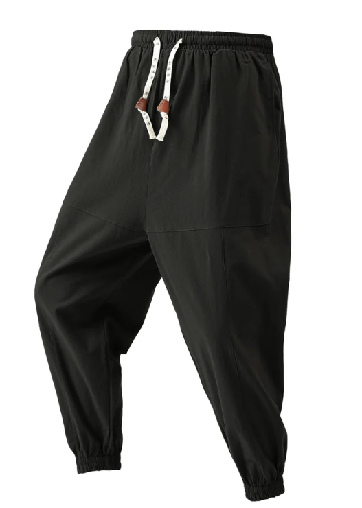 Men’s Relaxed Jogger Pants | Elastic Waist Drawstring | Everyday Casual Wear
