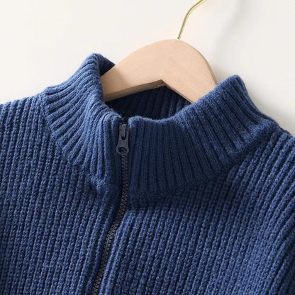 Men’s Knit Cardigan Sweater | Zip-Up | Layering Essential