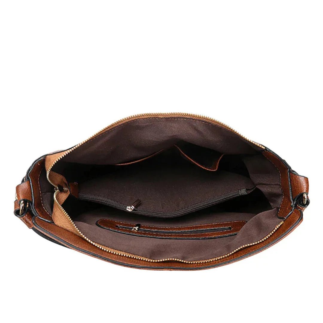 Soft Leather Hobo Shoulder Bag | Convertible Crossbody | Spacious Everyday Carry