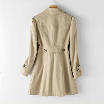 Elegant Trench Coat | Tailored Silhouette | Lightweight Fabric | Transitional Outerwear