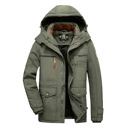 Men's Hooded Winter Parka | Waterproof & Insulated | Outdoor Essential