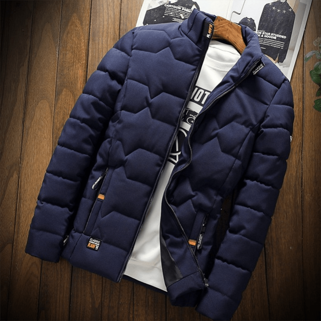 Men's Lightweight Puffer Jacket | Winter Warmth | Quilted Design | Everyday Outerwear
