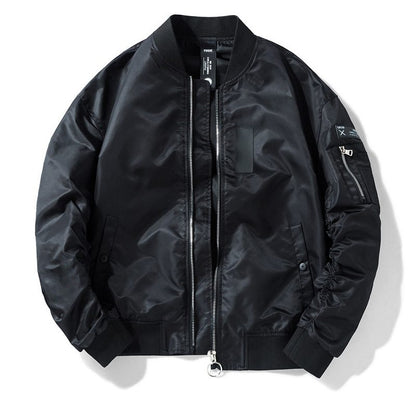 Unisex Classic Bomber Jacket | Lightweight & Windproof | Zip-Up | Casual Street Style