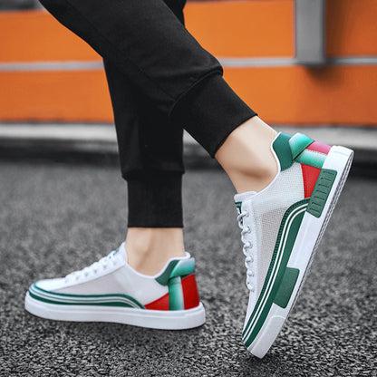 Men’s Knit Mesh Sneakers | Lightweight Comfort Sole | Street Style Runners