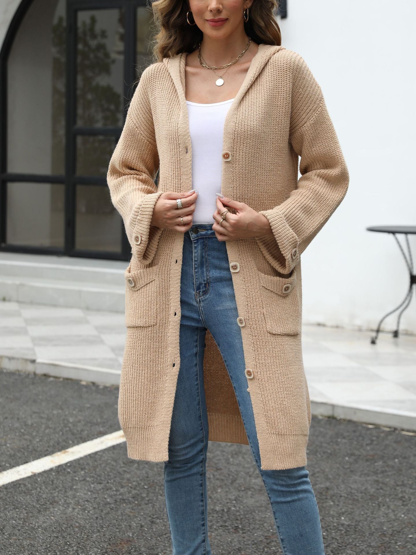 Open-Front Knit Cardigan | Lightweight Layer | Longline Design | Everyday Essential