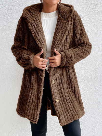 Chunky Knit Button-Up Cardigan | Cozy & Warm | Soft Acrylic Blend | Fall & Winter Essential