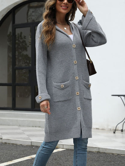 Open-Front Knit Cardigan | Lightweight Layer | Longline Design | Everyday Essential