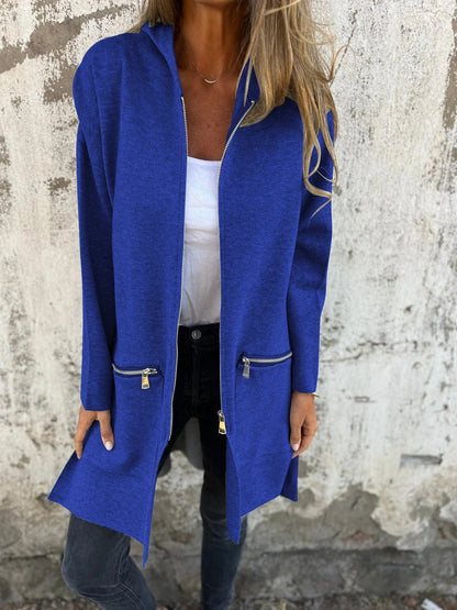Open-Front Long Cardigan | Lightweight Knit | Relaxed Fit | Versatile Layering