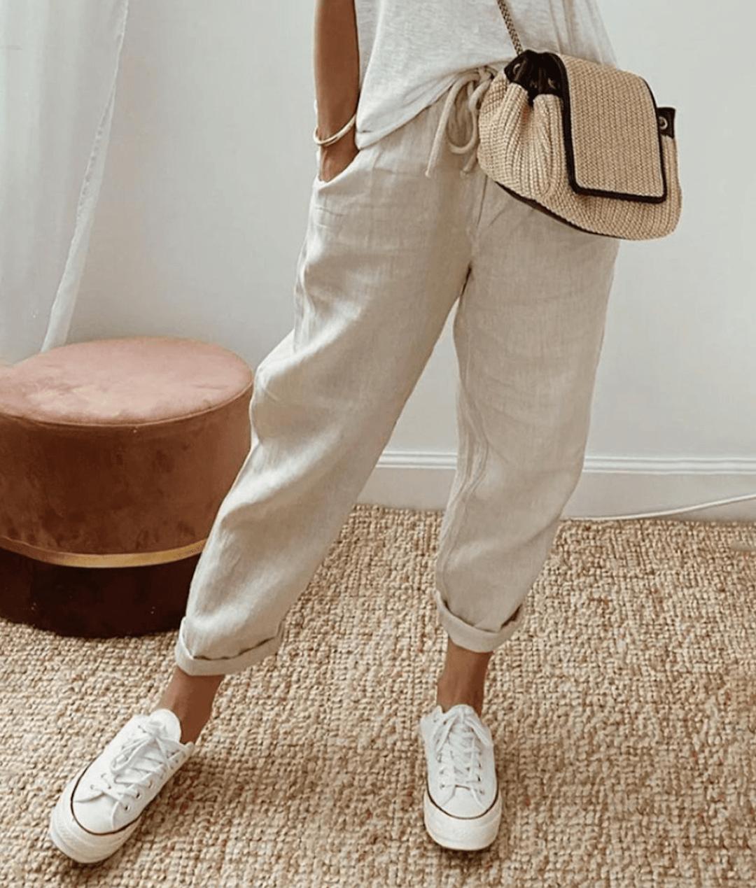 Relaxed Fit Joggers | Soft Knit | Elastic Waist