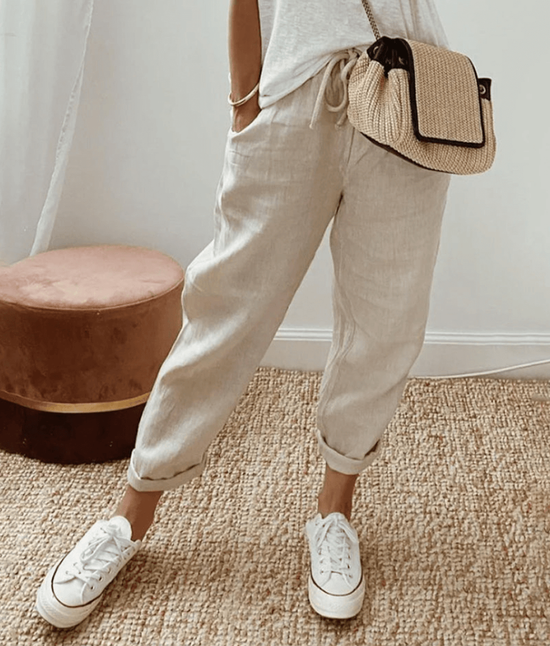 Relaxed Fit Joggers | Soft Knit | Elastic Waist
