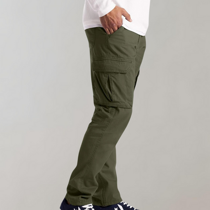Men's Tapered Cargo Pants | Multi-Pocket Utility Fit | Everyday Outdoor Bottoms