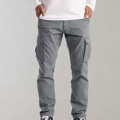 Men's Tapered Cargo Pants | Multi-Pocket Utility Fit | Everyday Outdoor Bottoms