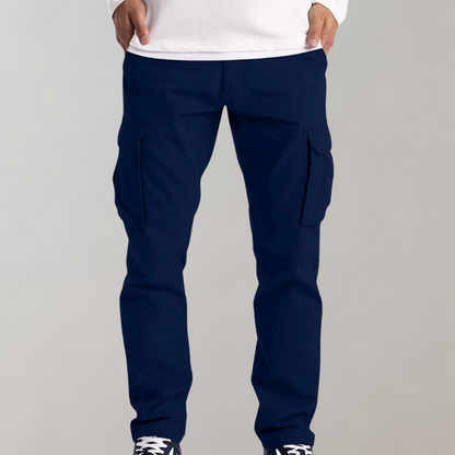 Men's Tapered Cargo Pants | Multi-Pocket Utility Fit | Everyday Outdoor Bottoms