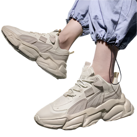 Chunky Streetwear Sneaker | Sculpted Sole Design | Modern Unisex Fit