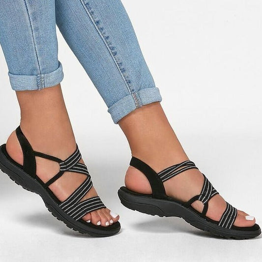 Sport Strap Sandals | Adjustable Webbing | Cushioned Lightweight Sole