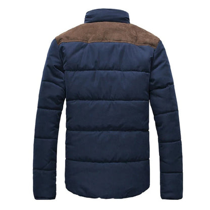 Colour-Blocked Winter Jacket | Insulated Warmth | Detachable Collar | Outdoor Ready