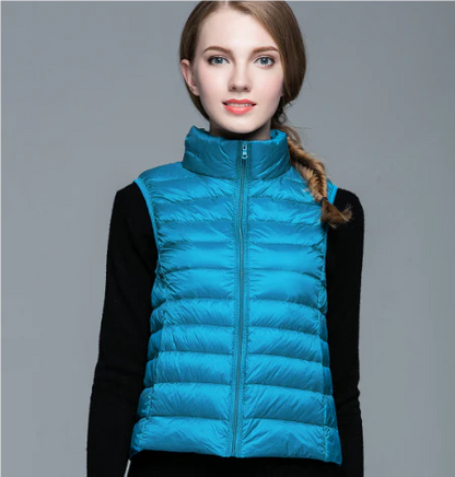 Lightweight Puffer Vest | Slim Fit Quilted Outerwear | Insulated Sleeveless Layer