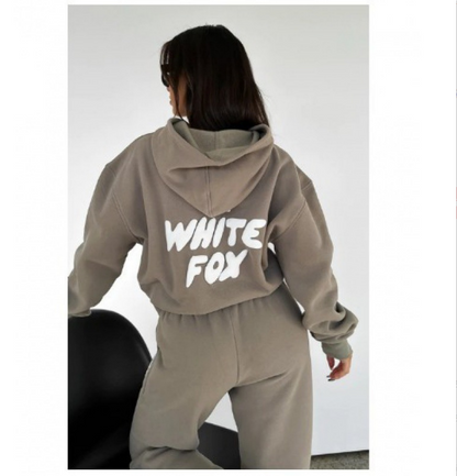 Oversized Graphic Hoodie | “White Fox Vol.3” Printed Pullover | Casual Streetwear Canada