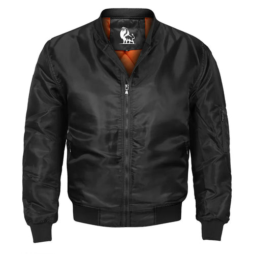 Men’s Lightweight Bomber Jacket | Quilted Lining | Casual Streetwear Canada