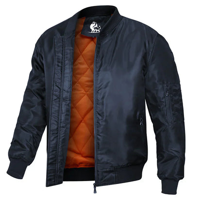 Men’s Lightweight Bomber Jacket | Quilted Lining | Casual Streetwear Canada