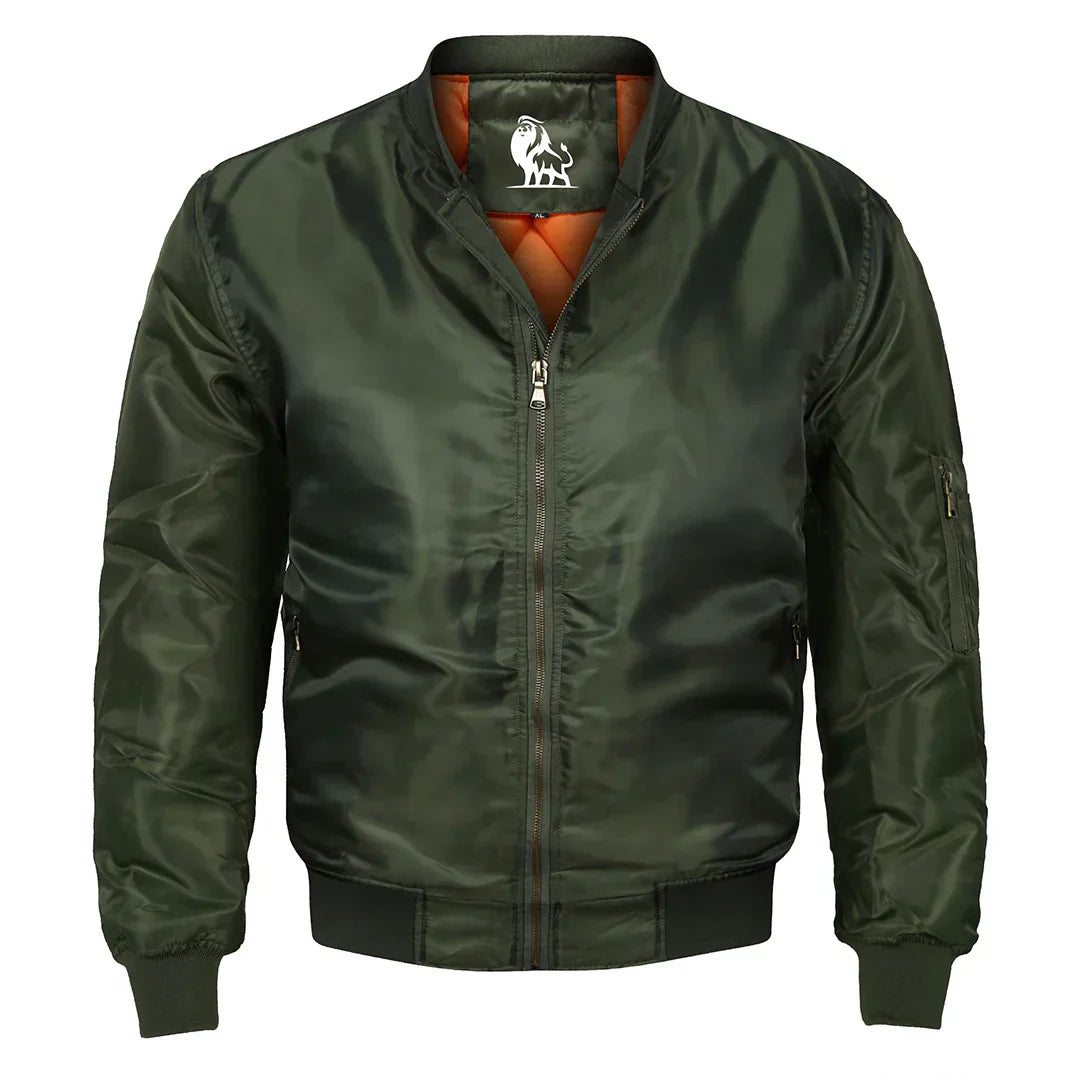Men’s Lightweight Bomber Jacket | Quilted Lining | Casual Streetwear Canada