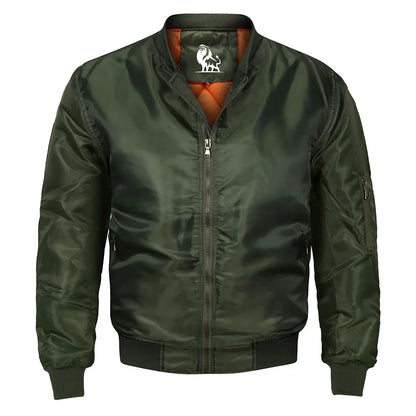 Men’s Lightweight Bomber Jacket | Quilted Lining | Casual Streetwear Canada
