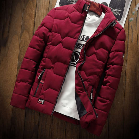Men's Lightweight Puffer Jacket | Winter Warmth | Quilted Design | Everyday Outerwear