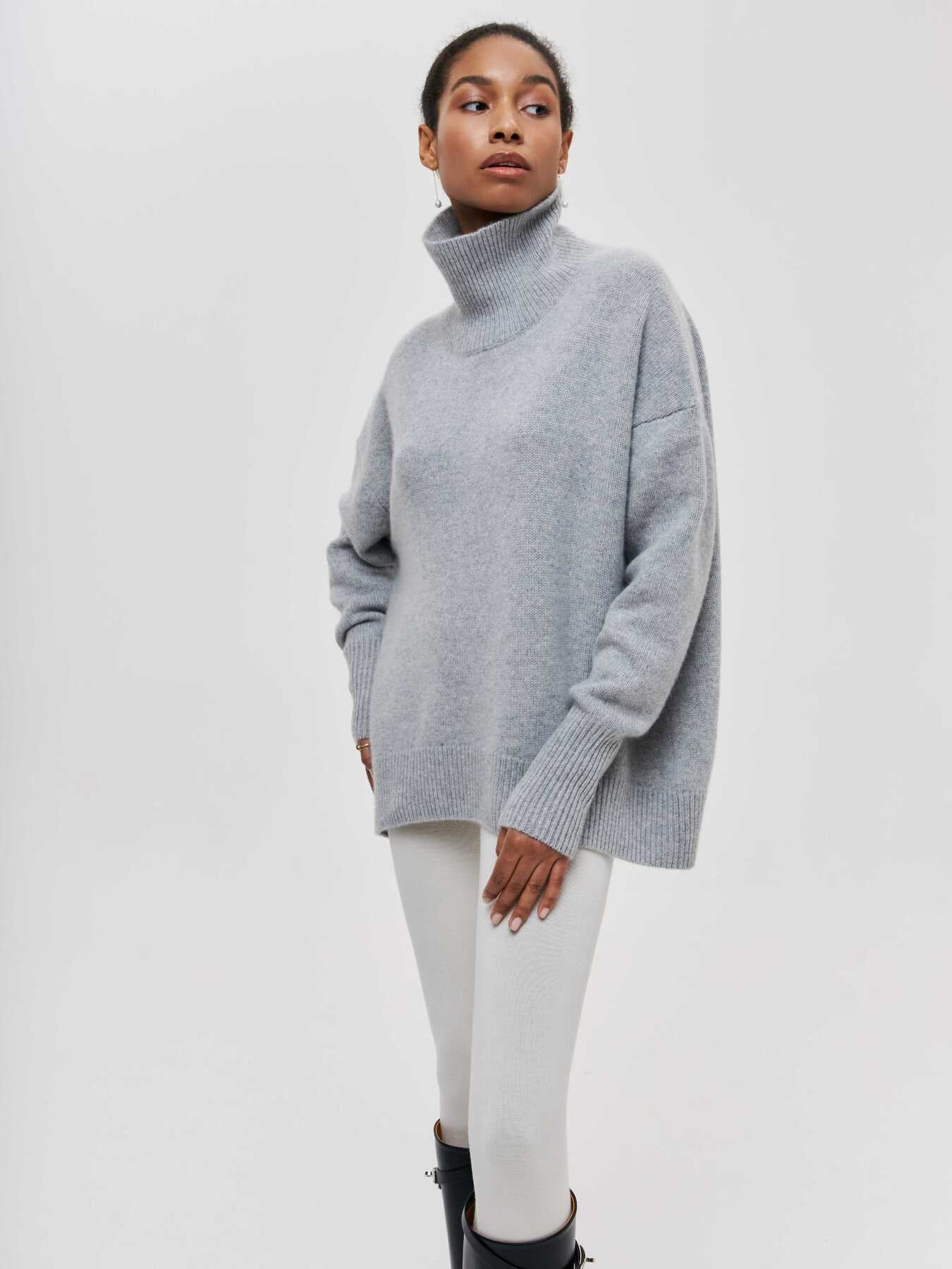 Oversized Turtleneck Sweater | Cosy Knit | Relaxed Fit | Winter Essential
