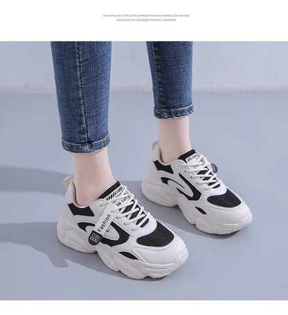 Fleece-Lined Chunky Sneakers | High-Top Design | Winter Warmth | Trendy Streetwear