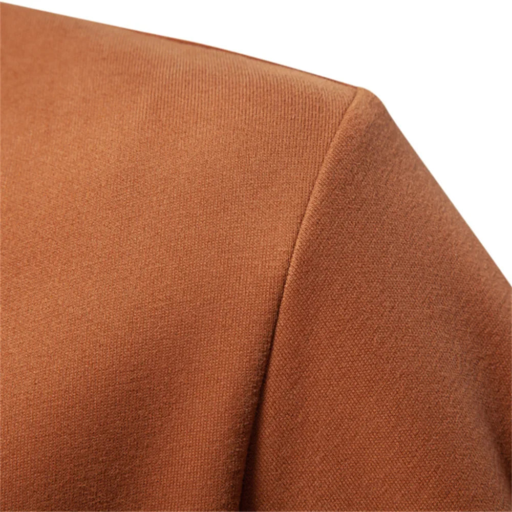 Men's Colourblock Quarter-Zip Pullover | Midweight Knit | Sport-Casual Layer