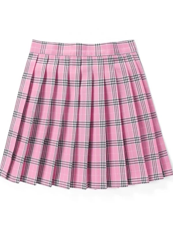 Pleated Plaid Mini Skirt | High Waist | Classic A-Line Silhouette