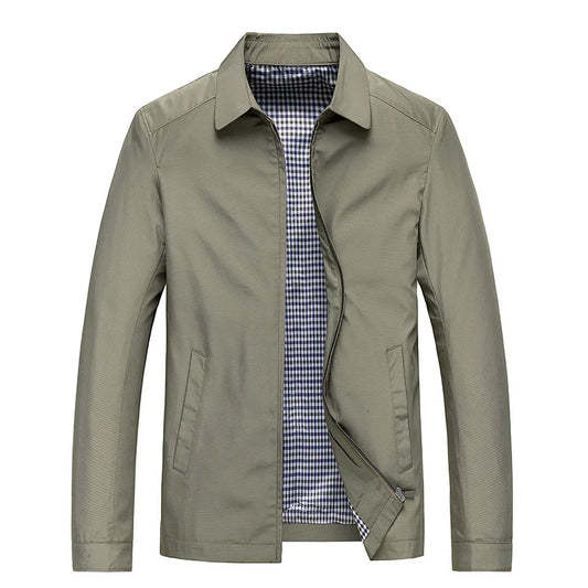 Men’s Lightweight Jacket | Casual Zip-Up Windbreaker | Transitional Outerwear Canada