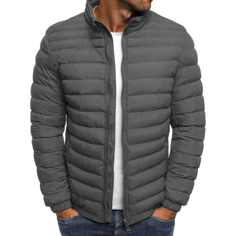 Men’s Lightweight Puffer Jacket | Quilted Insulated Outerwear | Everyday Cold-Weather Essential