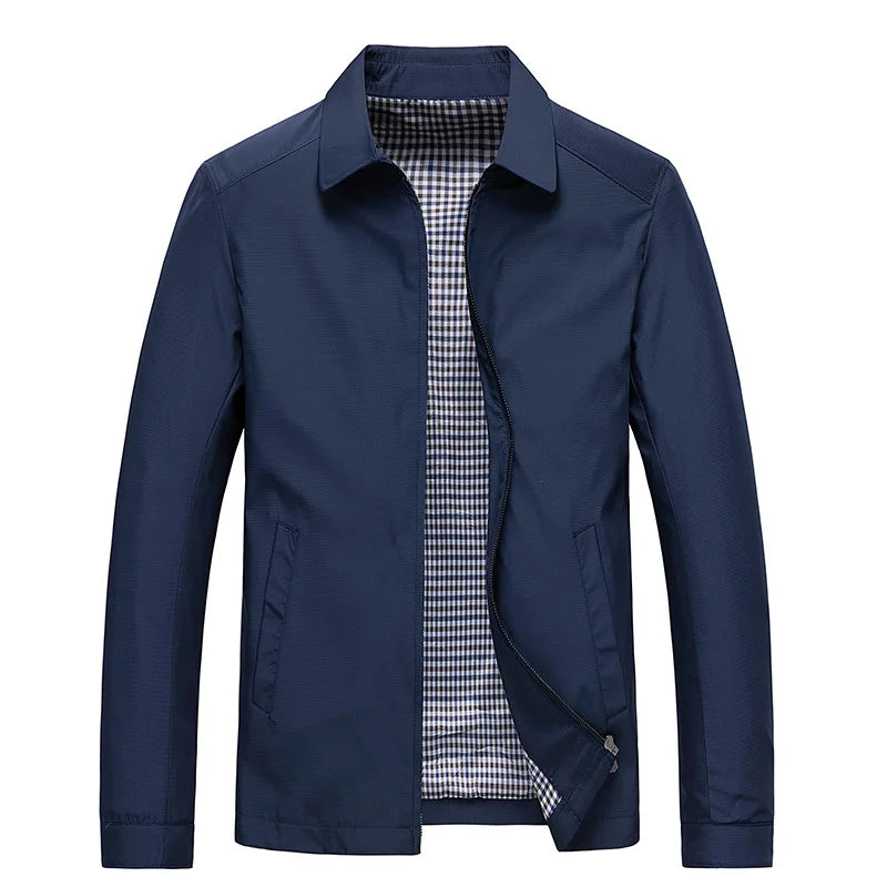 Men’s Lightweight Jacket | Casual Zip-Up Windbreaker | Transitional Outerwear Canada