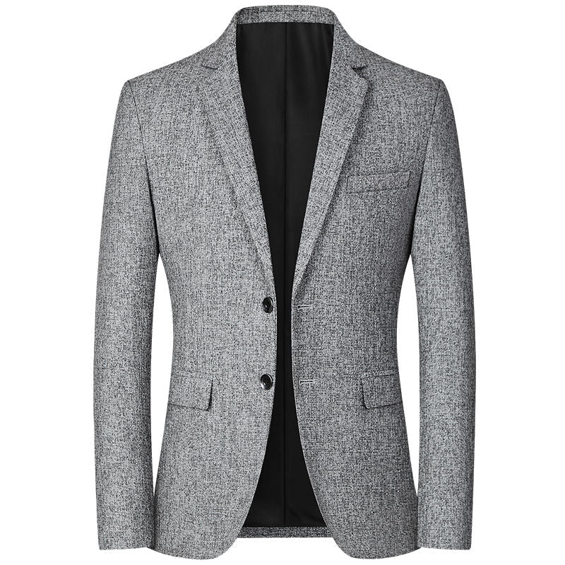 Men’s Textured Knit Blazer | Smart Casual Jacket | Modern Tailored Fit