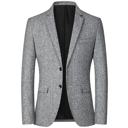 Men’s Textured Knit Blazer | Smart Casual Jacket | Modern Tailored Fit