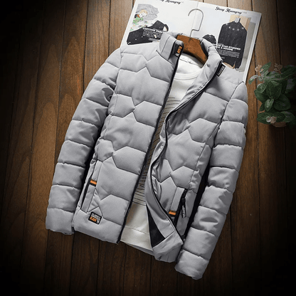 Men's Lightweight Puffer Jacket | Winter Warmth | Quilted Design | Everyday Outerwear