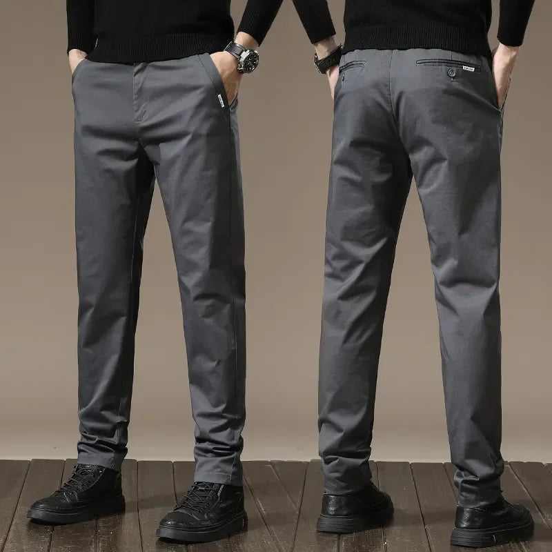 Modern Fit Stretch Dress Pants | Clean Front | Business Casual Essential Canada
