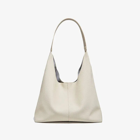 Modern Shoulder Bag | Soft Vegan Leather with Secure Zip Pocket