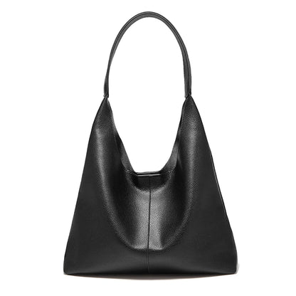 Modern Shoulder Bag | Soft Vegan Leather with Secure Zip Pocket