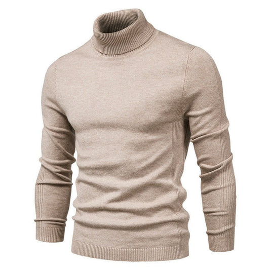 Men’s Classic Turtleneck Sweater | Soft Knit Pullover | Cold-Weather Layering Essential