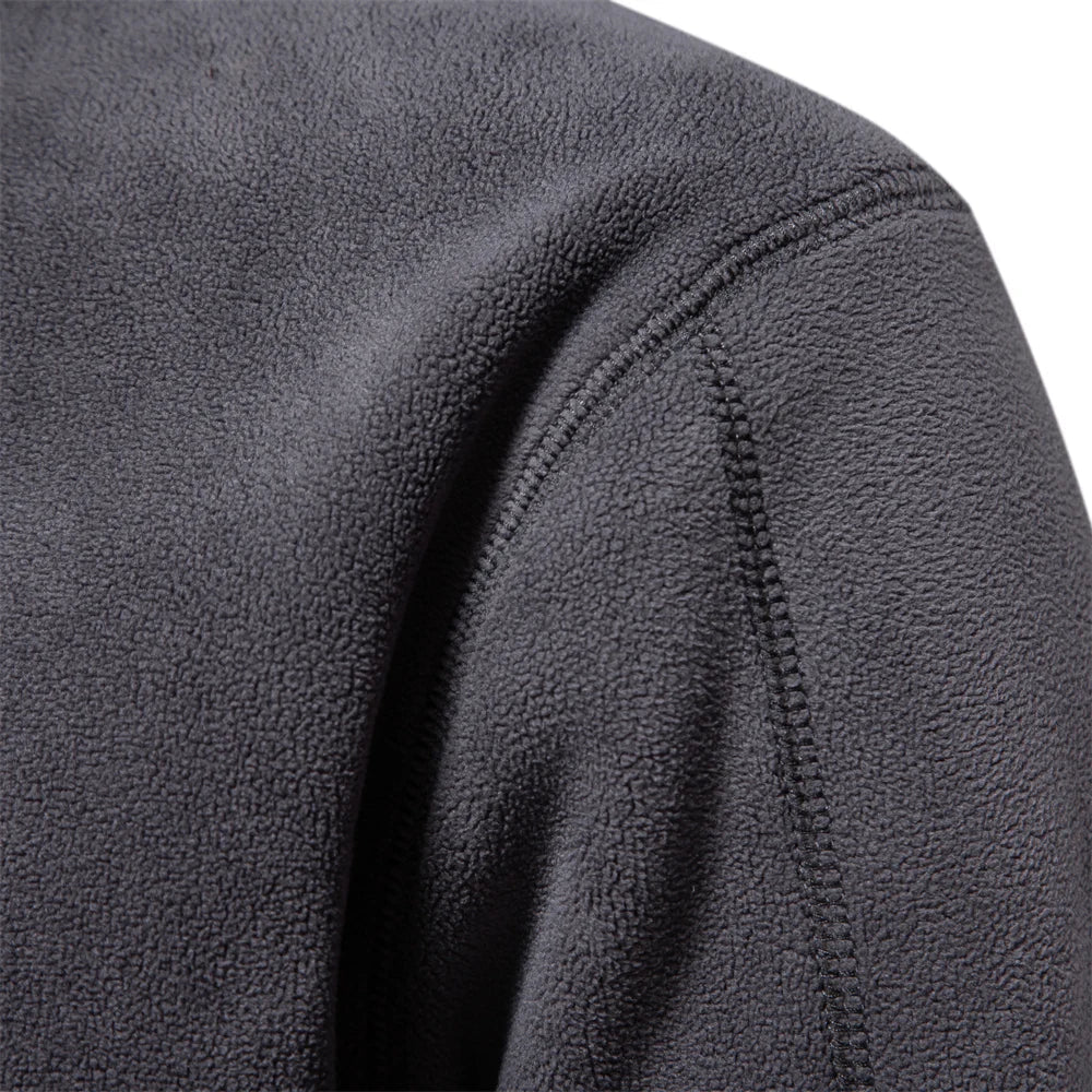 Men’s Fleece Quarter-Zip Pullover | Lightweight Cold-Weather Layer